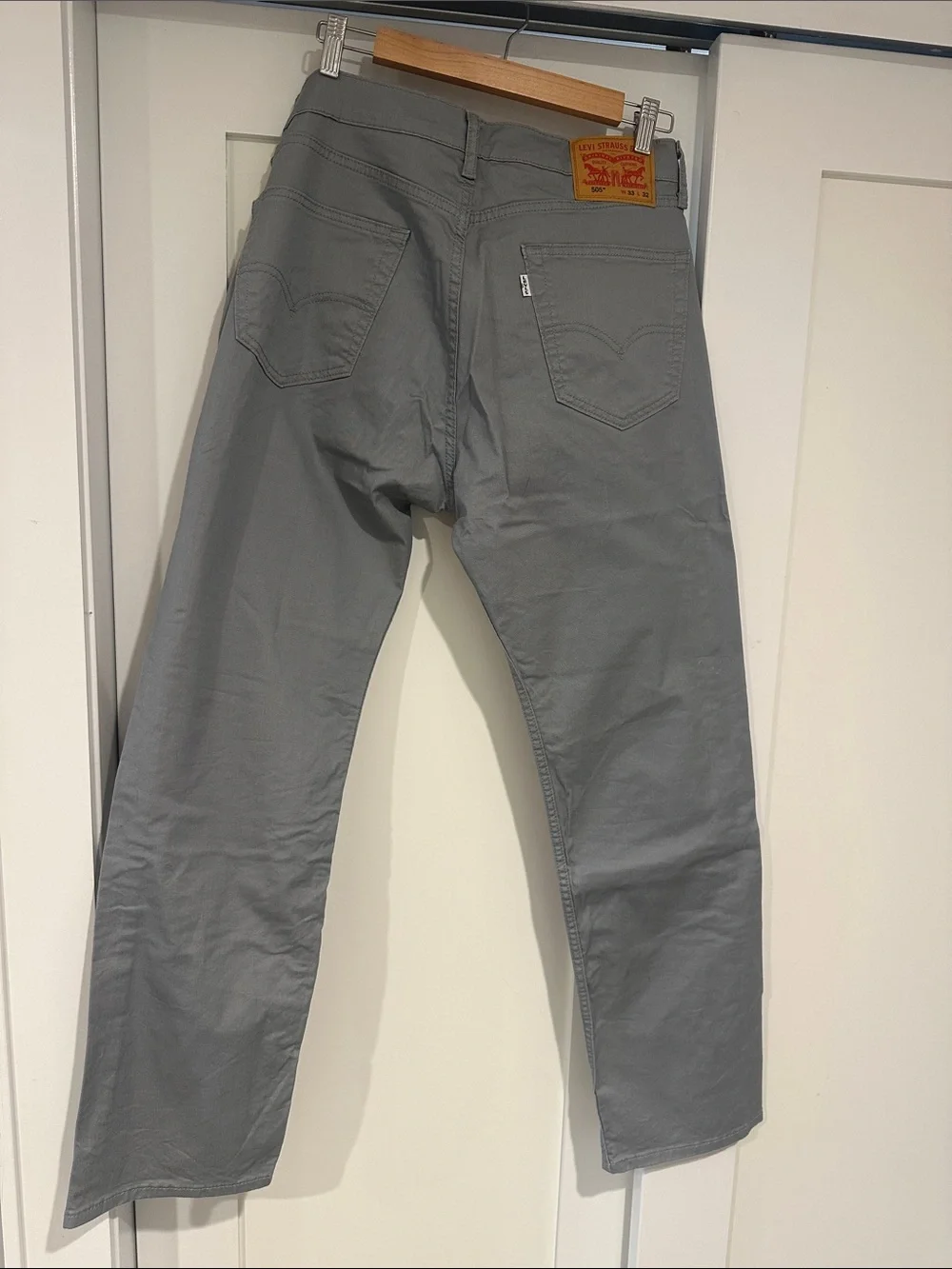 Levi's Men's Straight Jeans in Gray